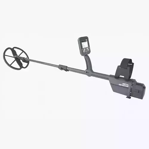 Metal Detector Low-poly 3D model