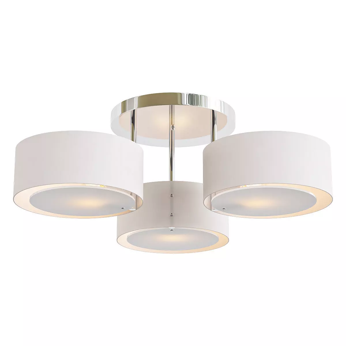 foresta-sl483-502-03 three light ceiling fixture 3D model_0