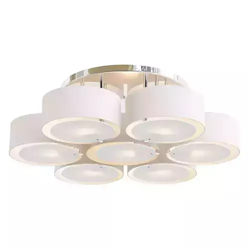 foresta-sl483-502-07 ceiling light with six round shades