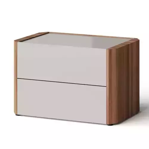 Avola by Cosmo Bedside Nightstand Table
