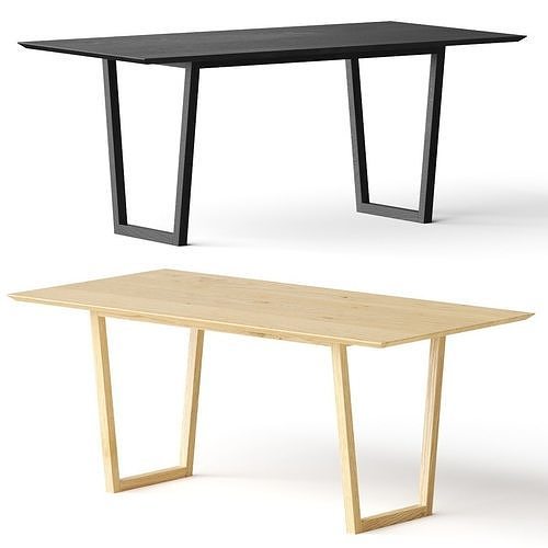 Tren by Cosmo Dining Table 3D model