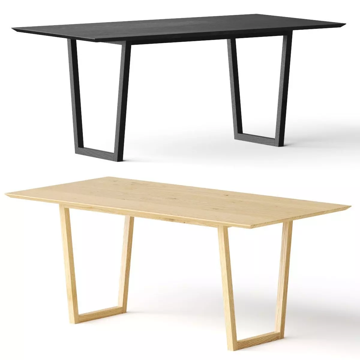 Tren by Cosmo Dining Table 3D model_0