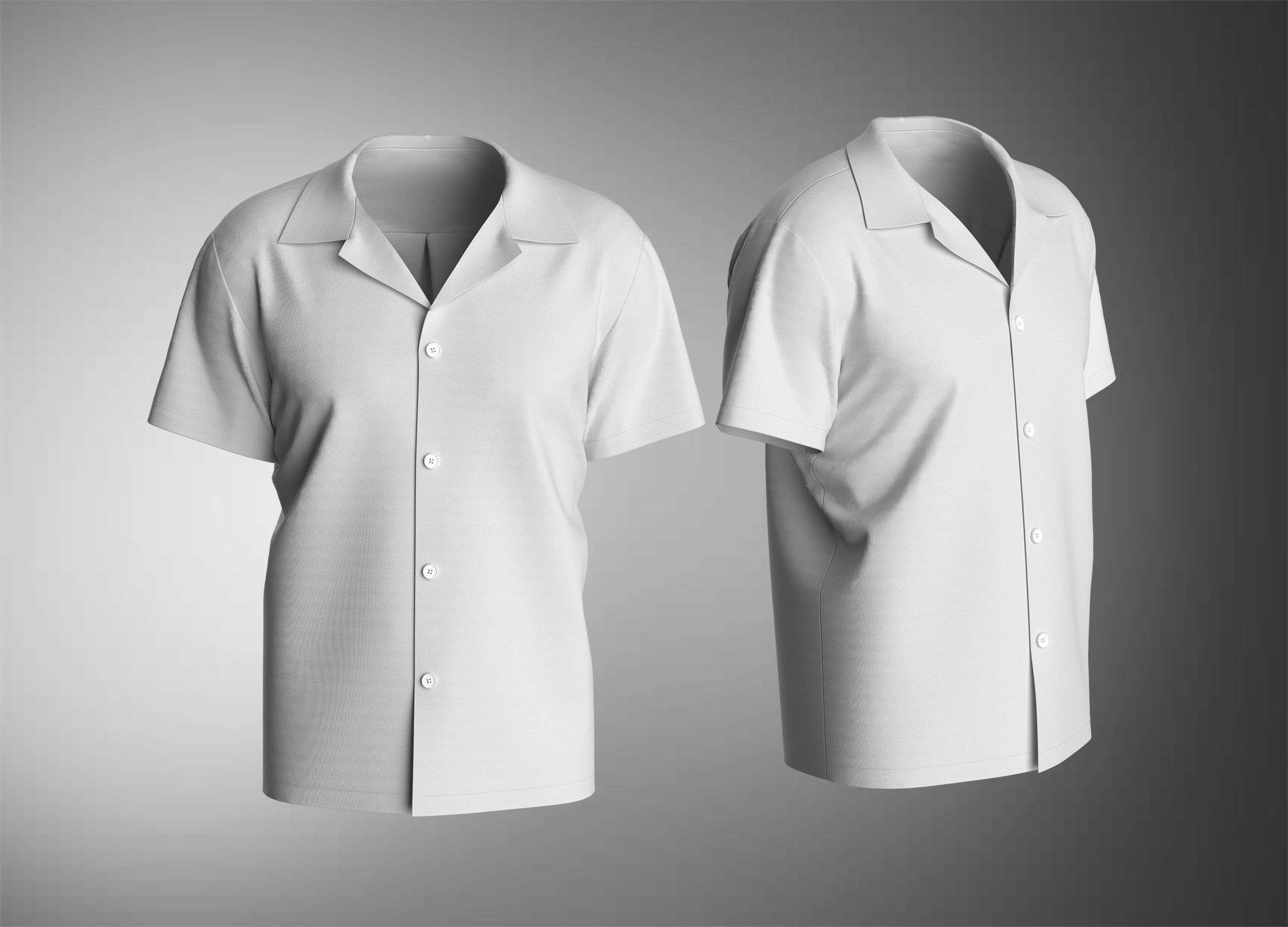 Shirt 3D model_1
