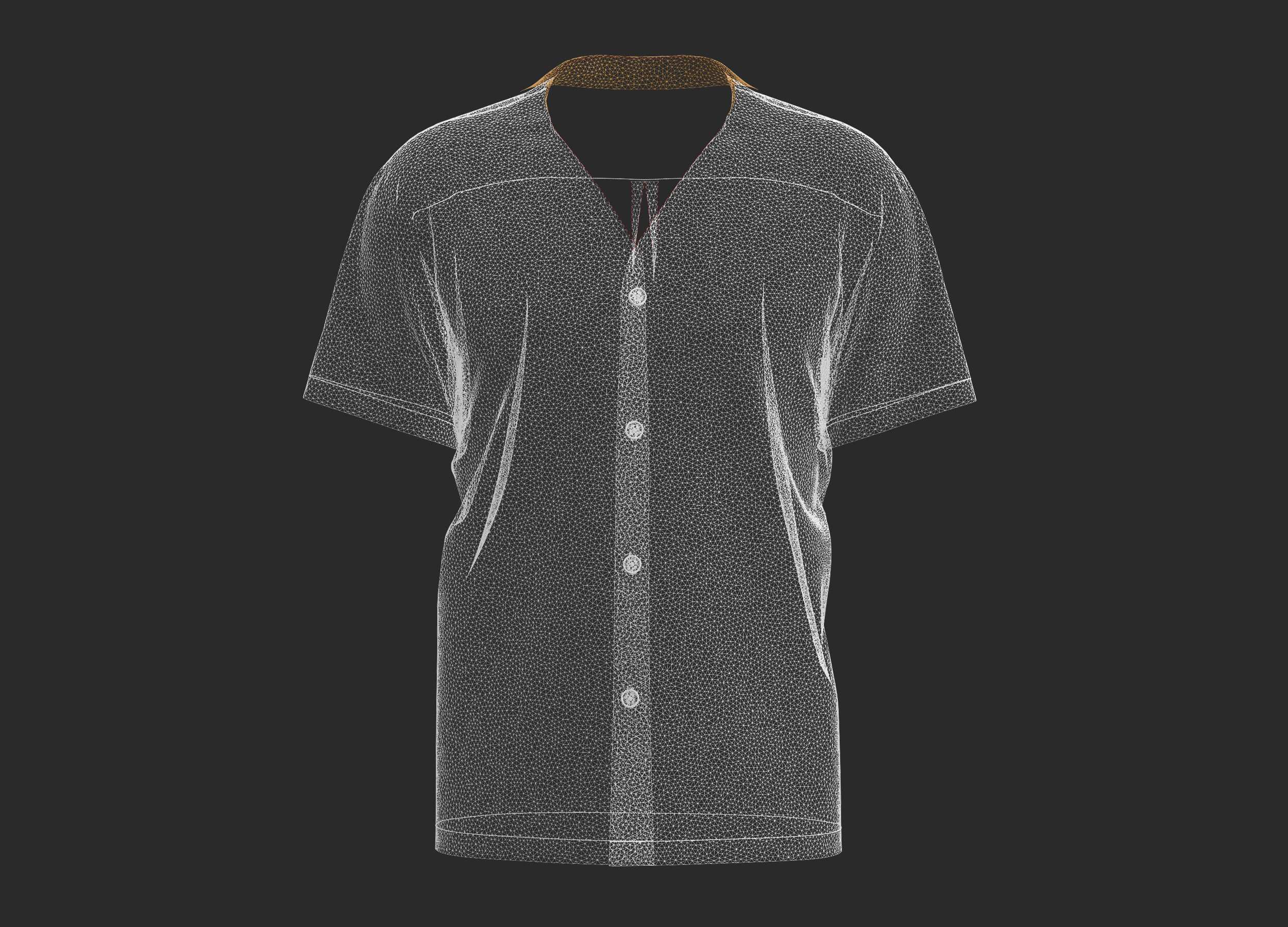 Shirt 3D model_16