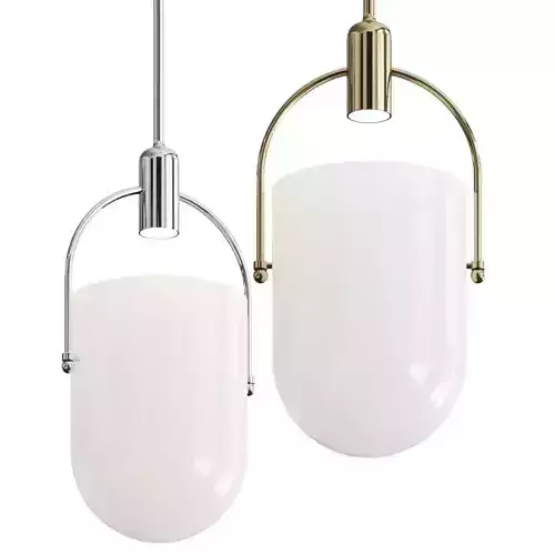 Novel White by Cosmo Pendant lamp