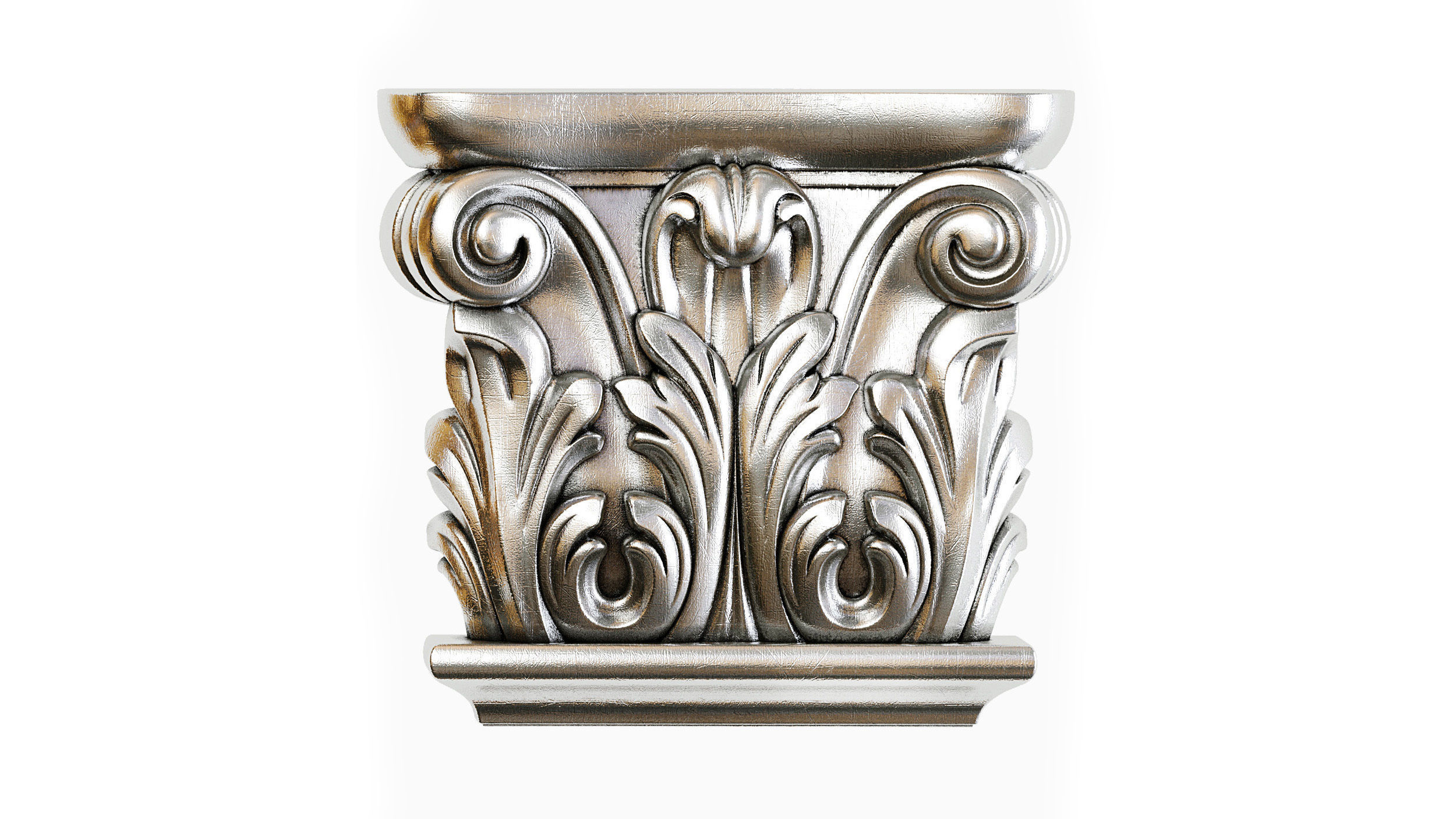 Classic capitel 01 3D model_3