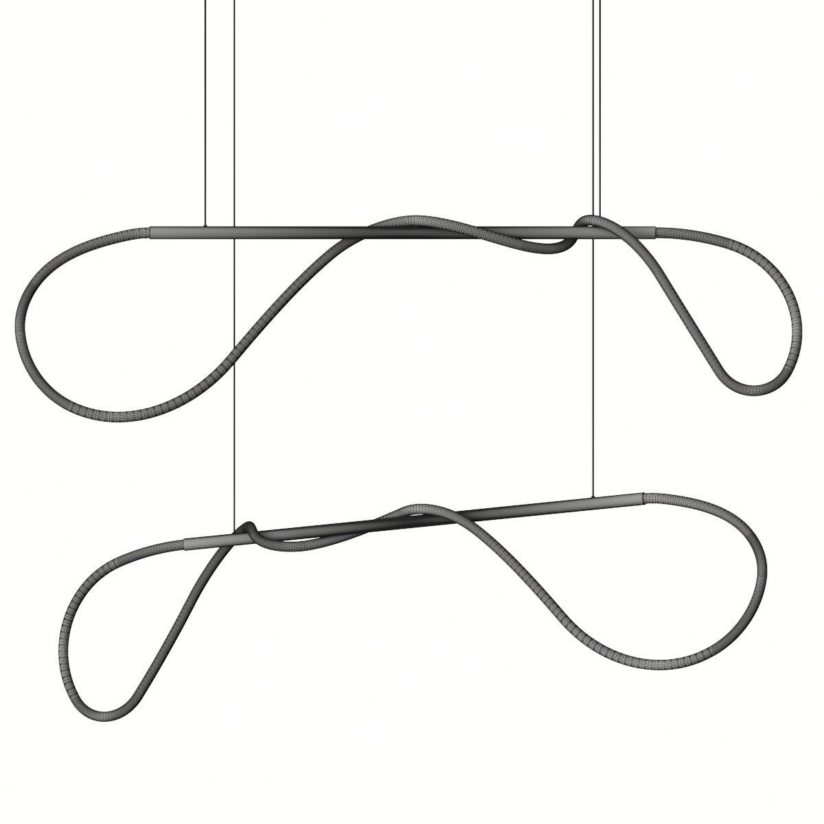 Riata by Cosmo Pendant lamp 3D model_1