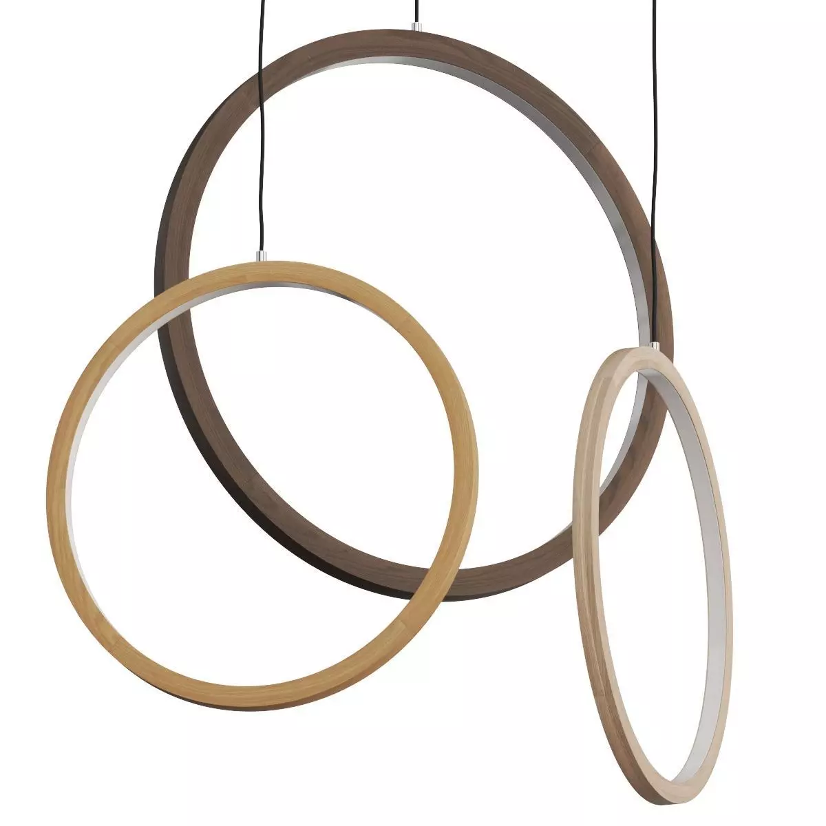 O-Wood by Cosmo Pendant lamp 3D model_0