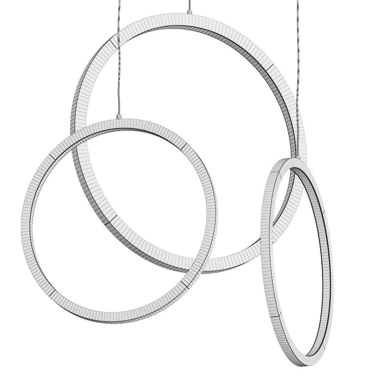 O-Wood by Cosmo Pendant lamp 3D model_2