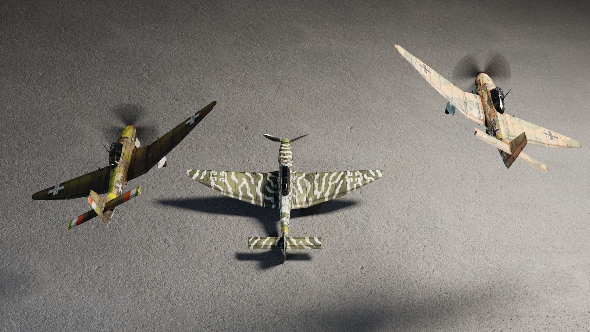 Junkers Ju-87 Stuka WW2 bomber Low-poly 3D model_2