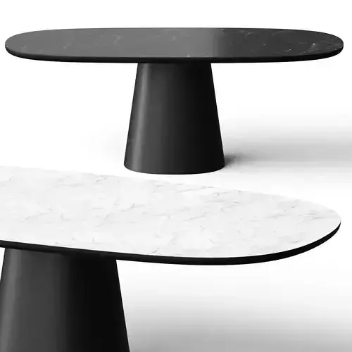 B and B Italia Allure O Dining Table