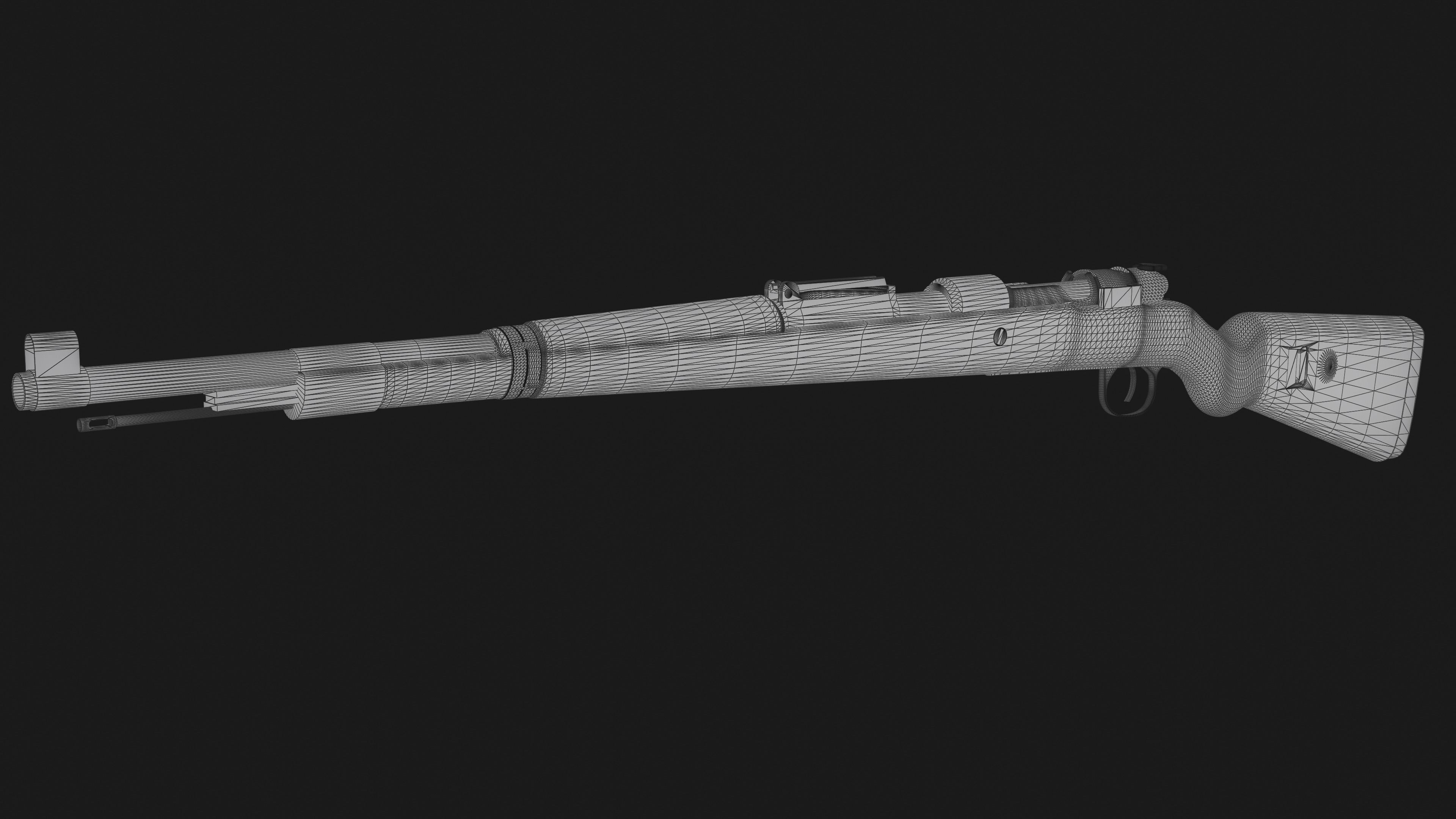 Mauser Karabiner 98k Free 3D model_5