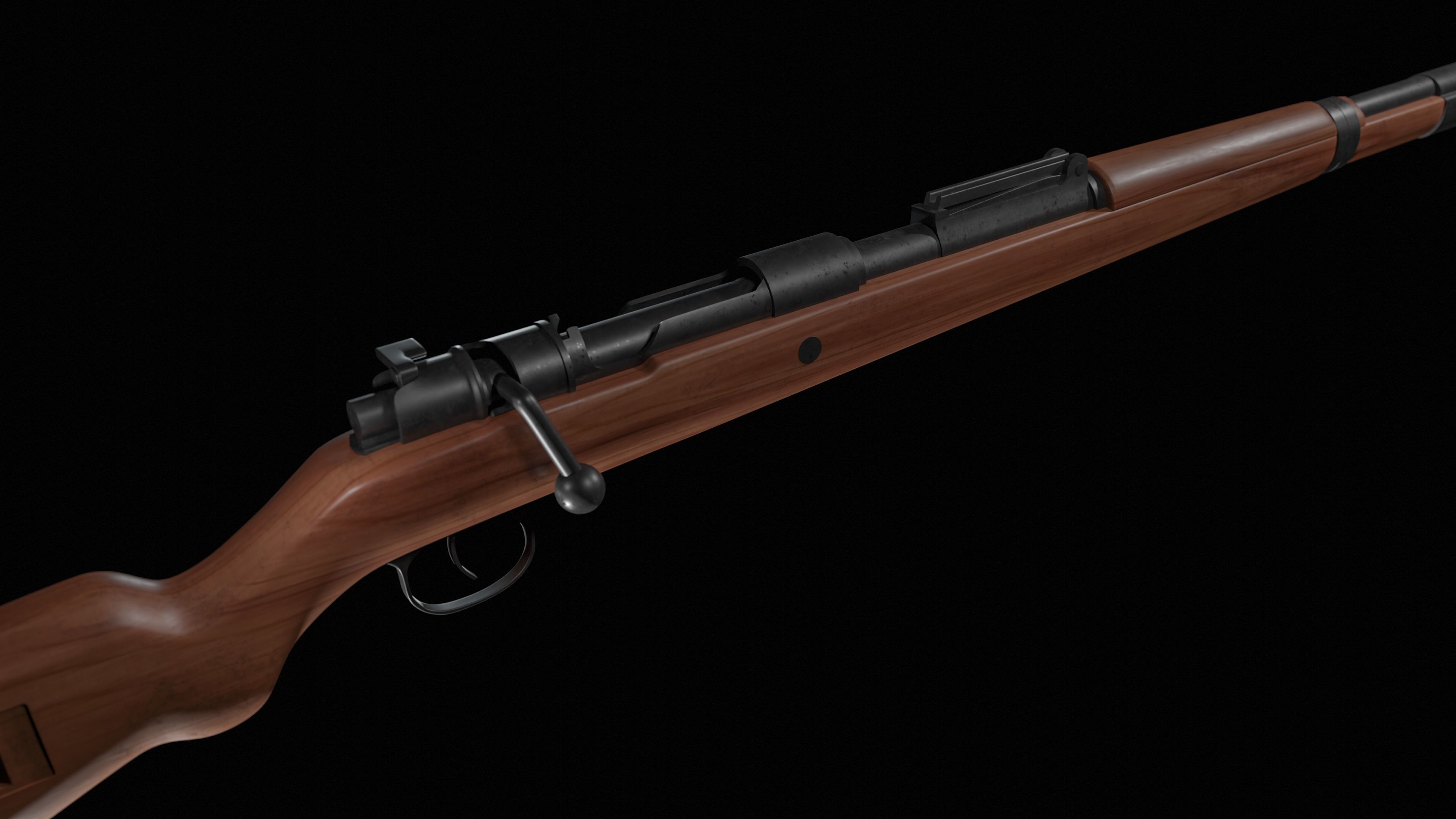 Mauser Karabiner 98k Free 3D model_1