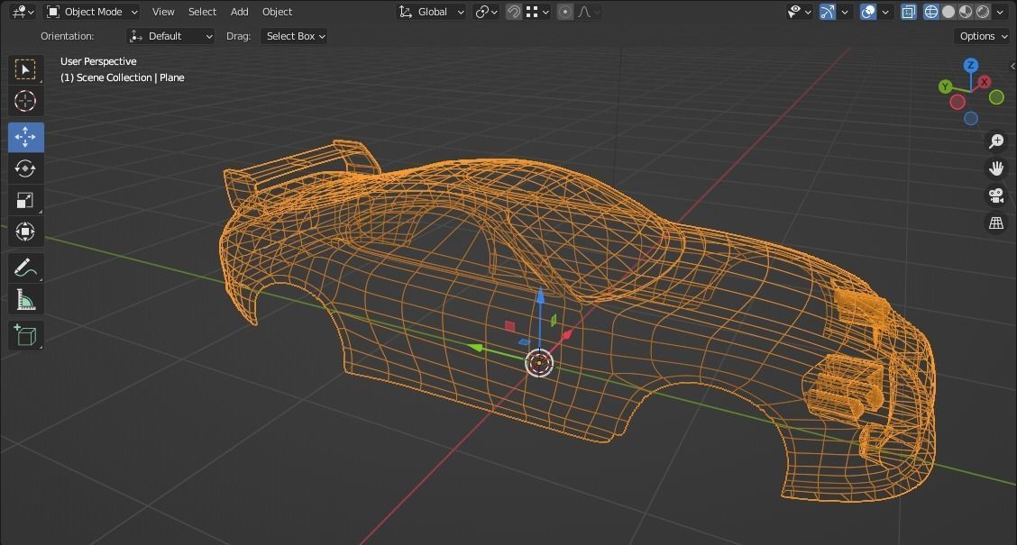 TOYOTA SUPRA 3D PRINT 3D print model_13