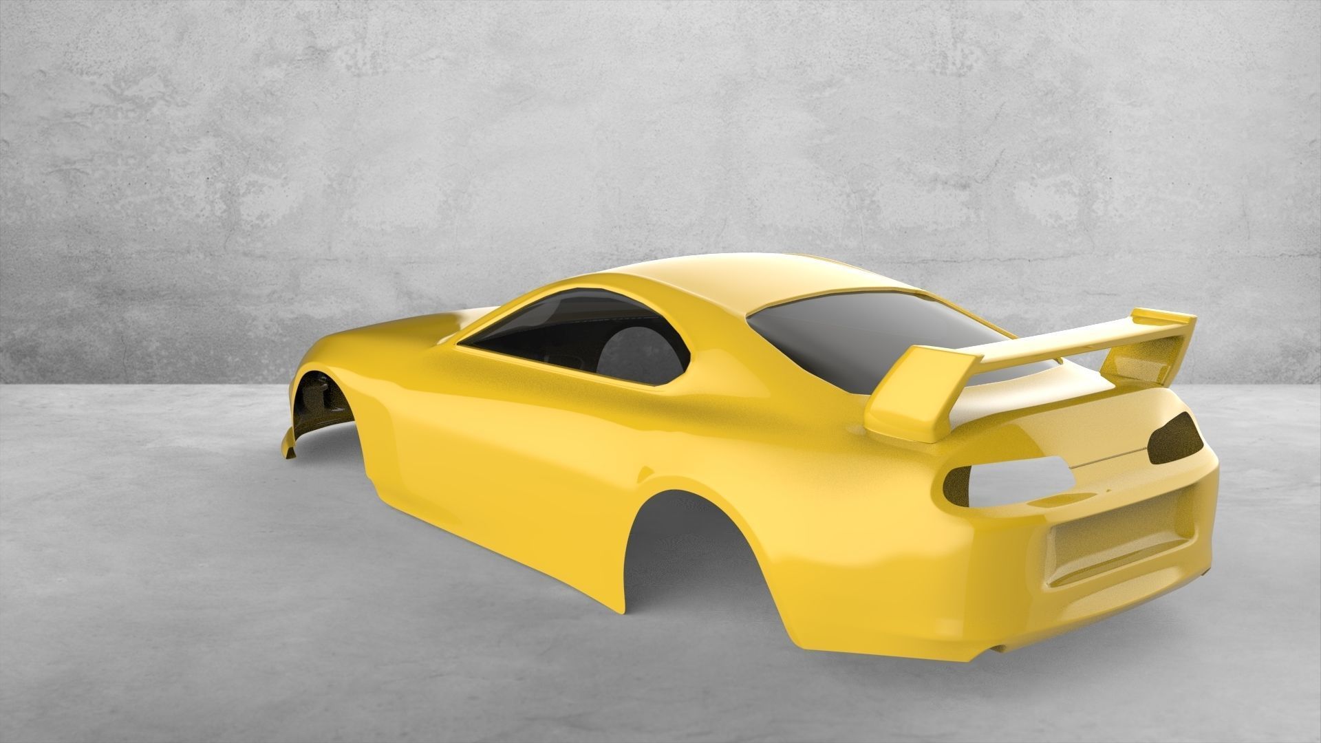 TOYOTA SUPRA 3D PRINT 3D print model_1