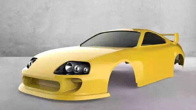TOYOTA SUPRA 3D PRINT 3D print model
