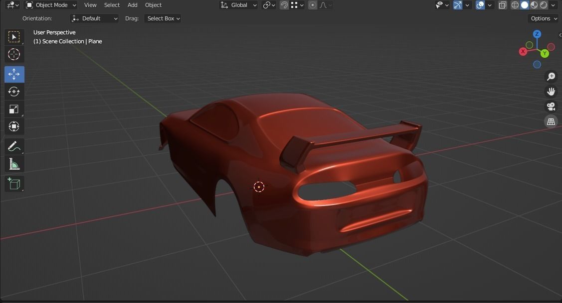 TOYOTA SUPRA 3D PRINT 3D print model_9