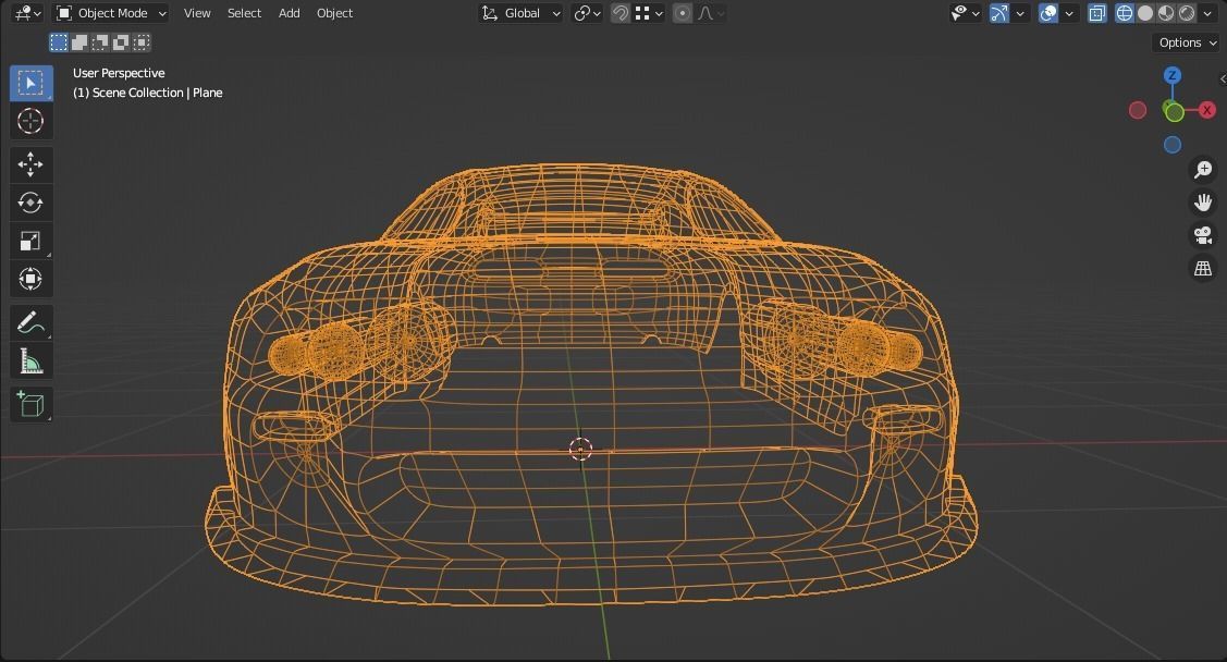 TOYOTA SUPRA 3D PRINT 3D print model_12