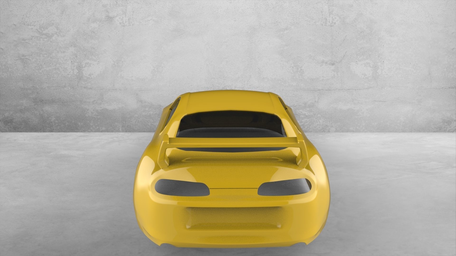 TOYOTA SUPRA 3D PRINT 3D print model_4