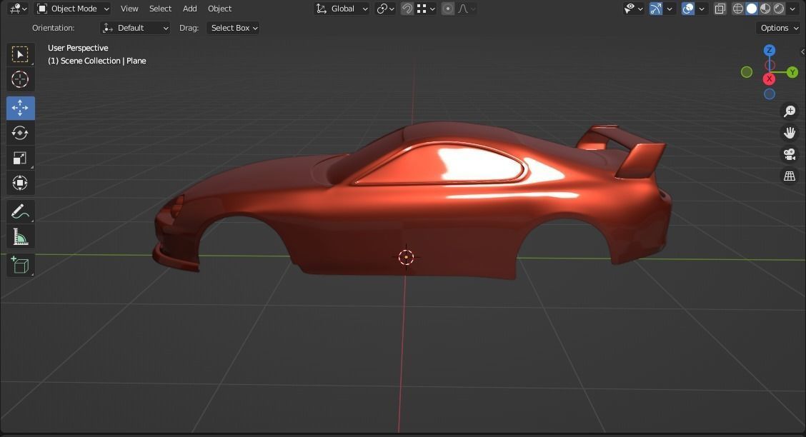 TOYOTA SUPRA 3D PRINT 3D print model_7