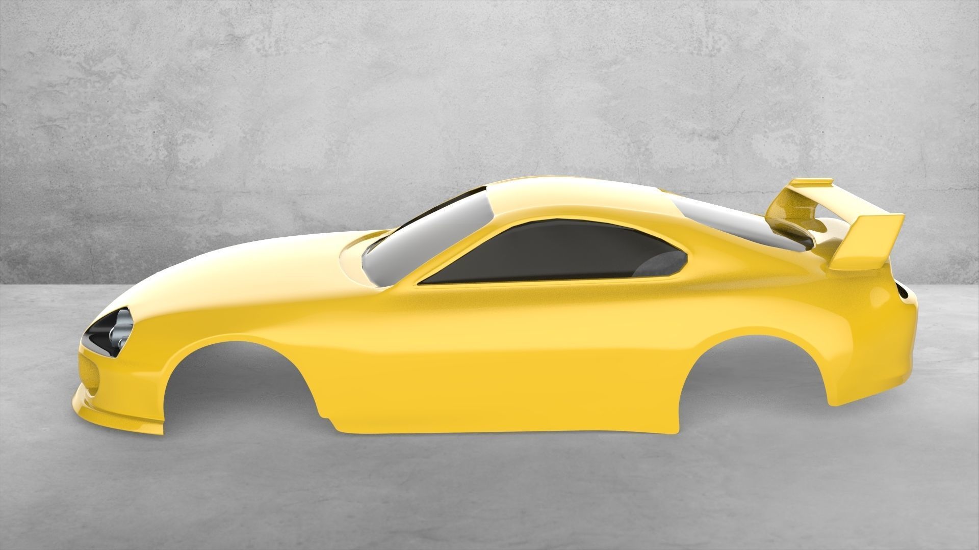 TOYOTA SUPRA 3D PRINT 3D print model_2