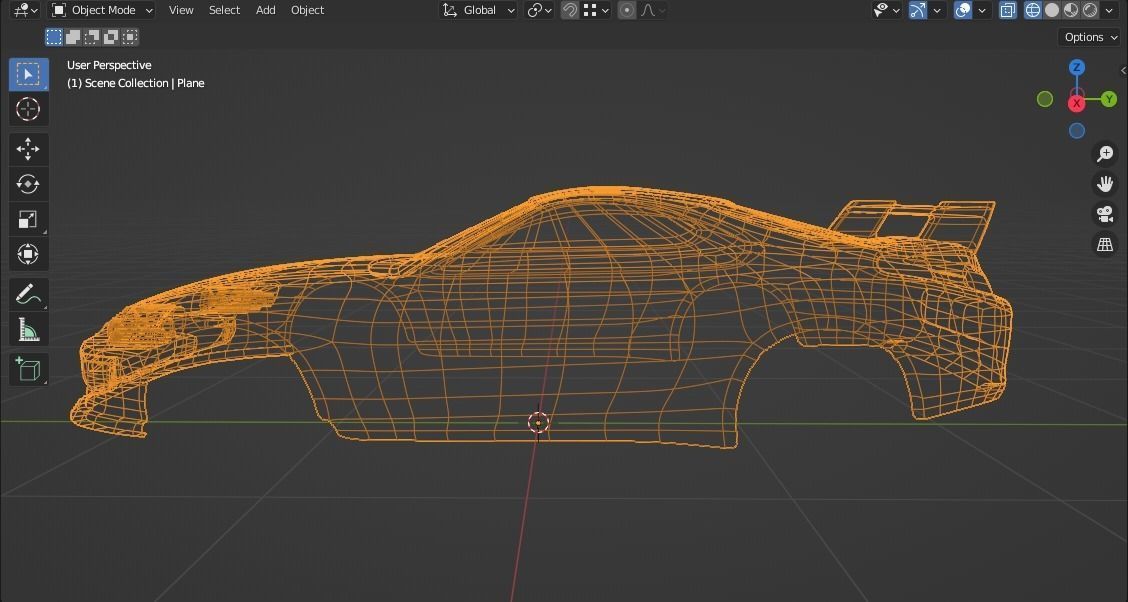 TOYOTA SUPRA 3D PRINT 3D print model_14
