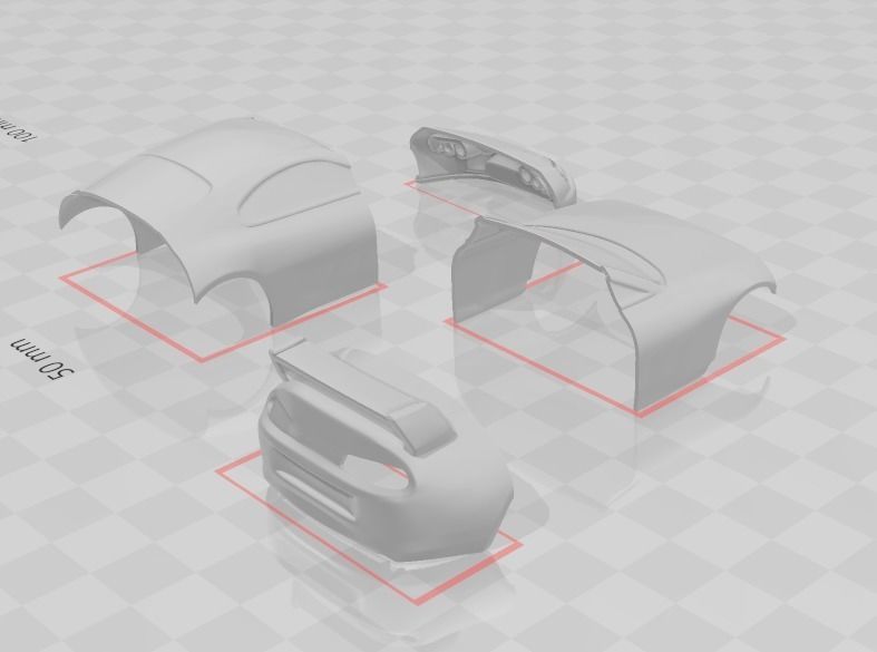 TOYOTA SUPRA 3D PRINT 3D print model_19