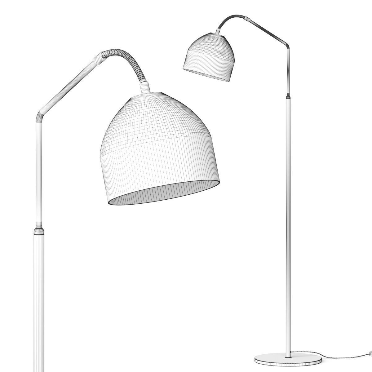 Greta Grossman by Cosmo Floor lamp 3D model_1