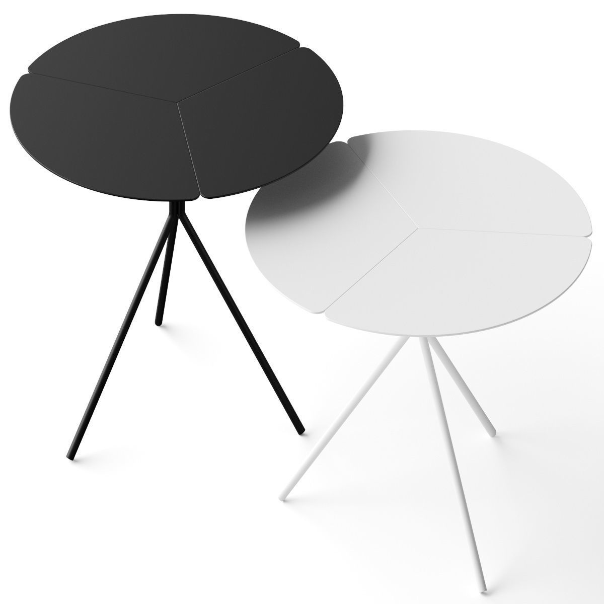 Cosmorelax Folia by Softline Coffee Side Table 3D model_2