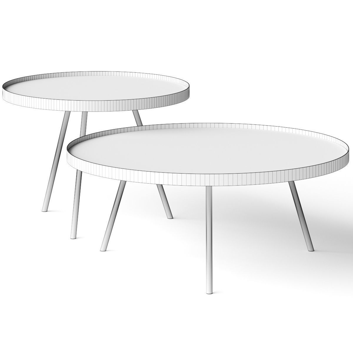 La Forma Nenet Coffee Table 3D model_1