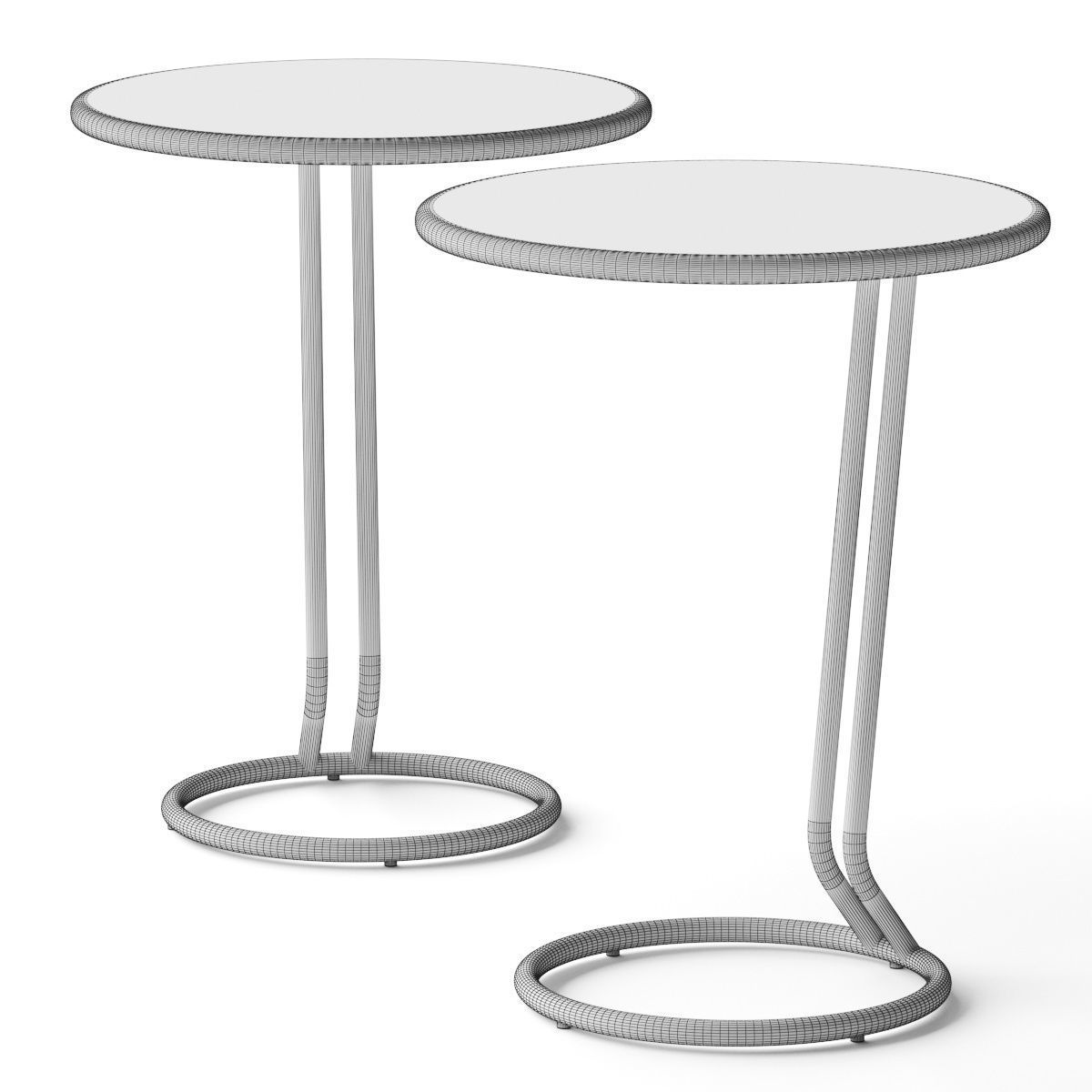 Boggie by Softline Side Coffee Table 3D model_1