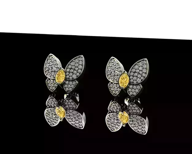 Gorgeous Butterfly Earring