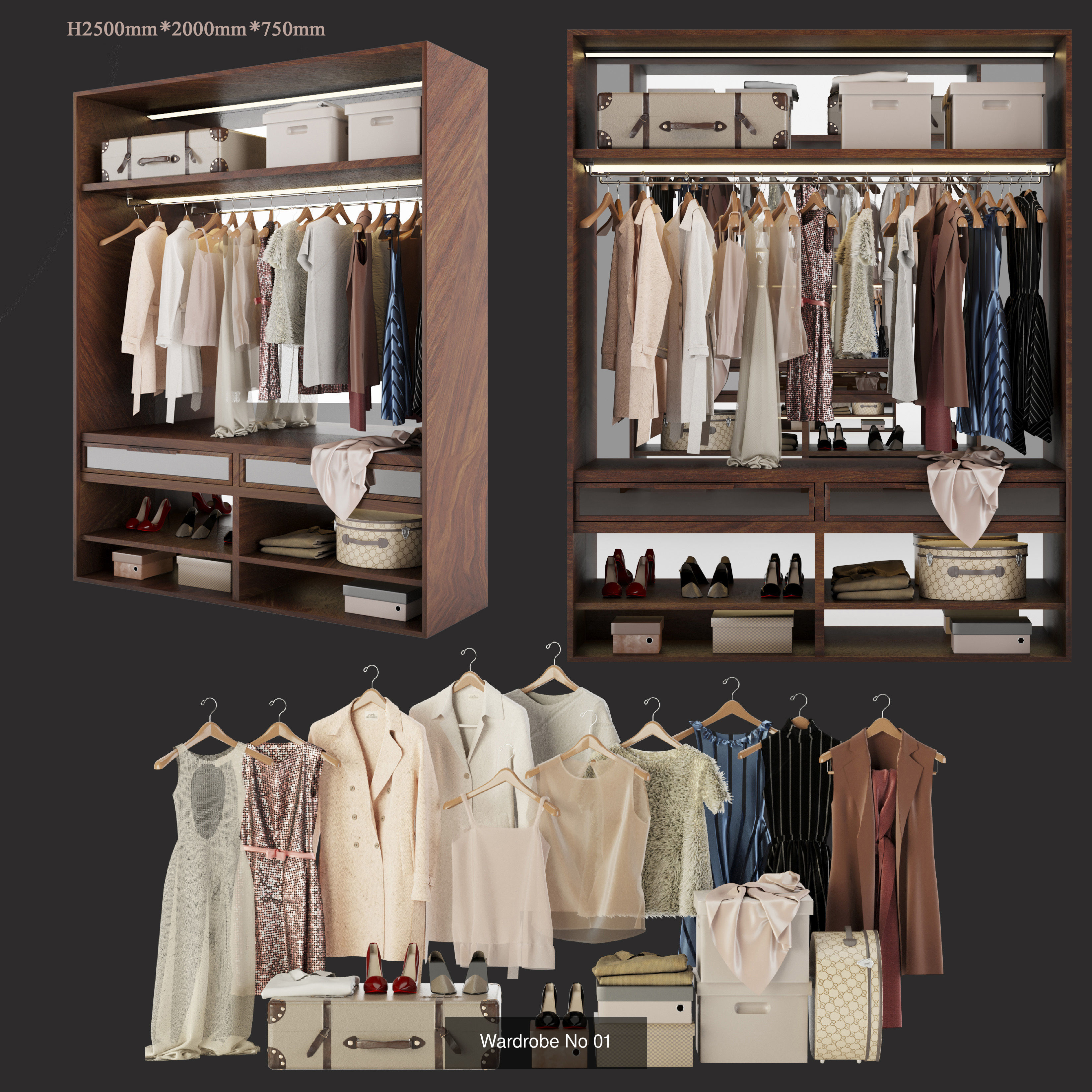 wardrobe and closet collection _1
