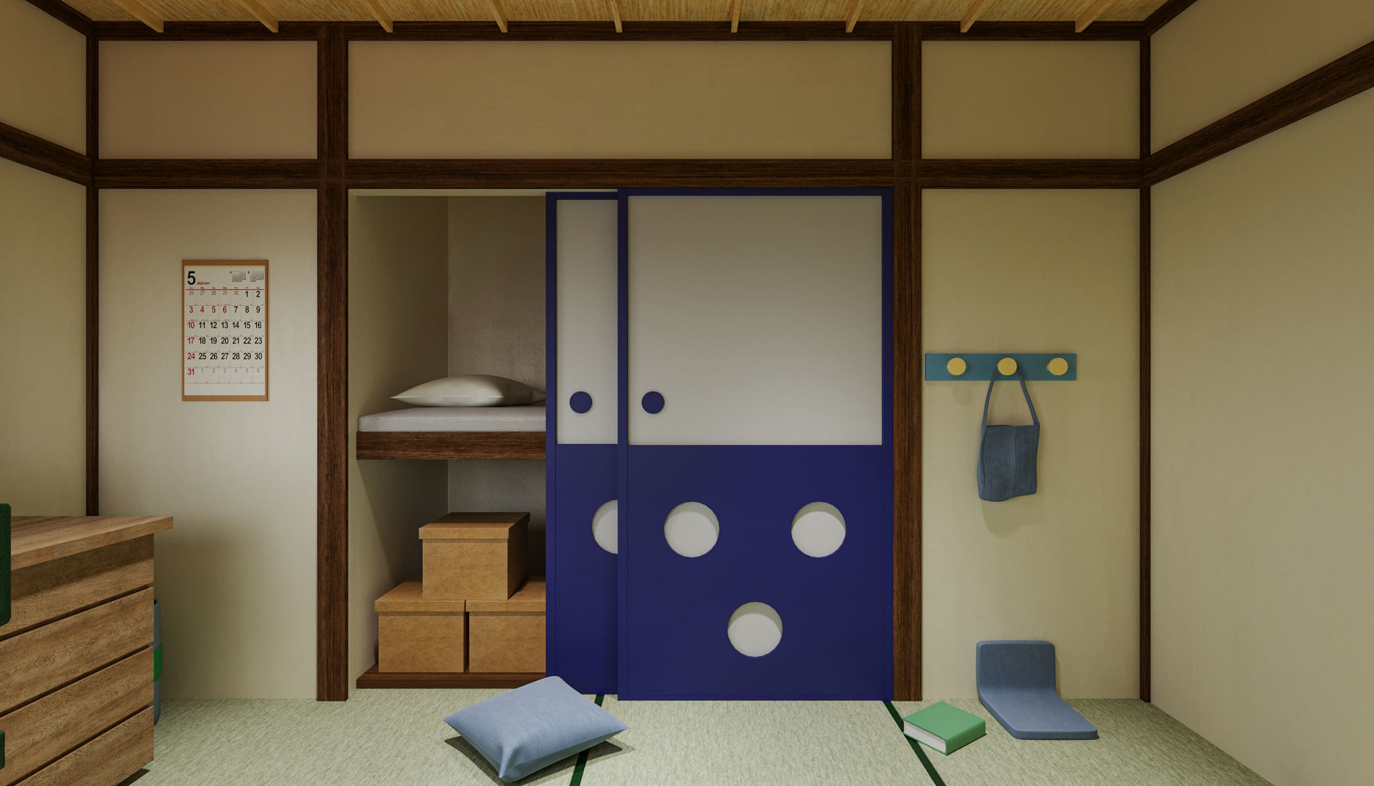 Nobita House 3D model 3D model_2