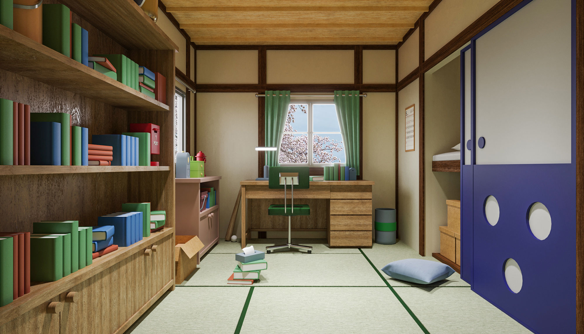 Nobita House 3D model 3D model_1