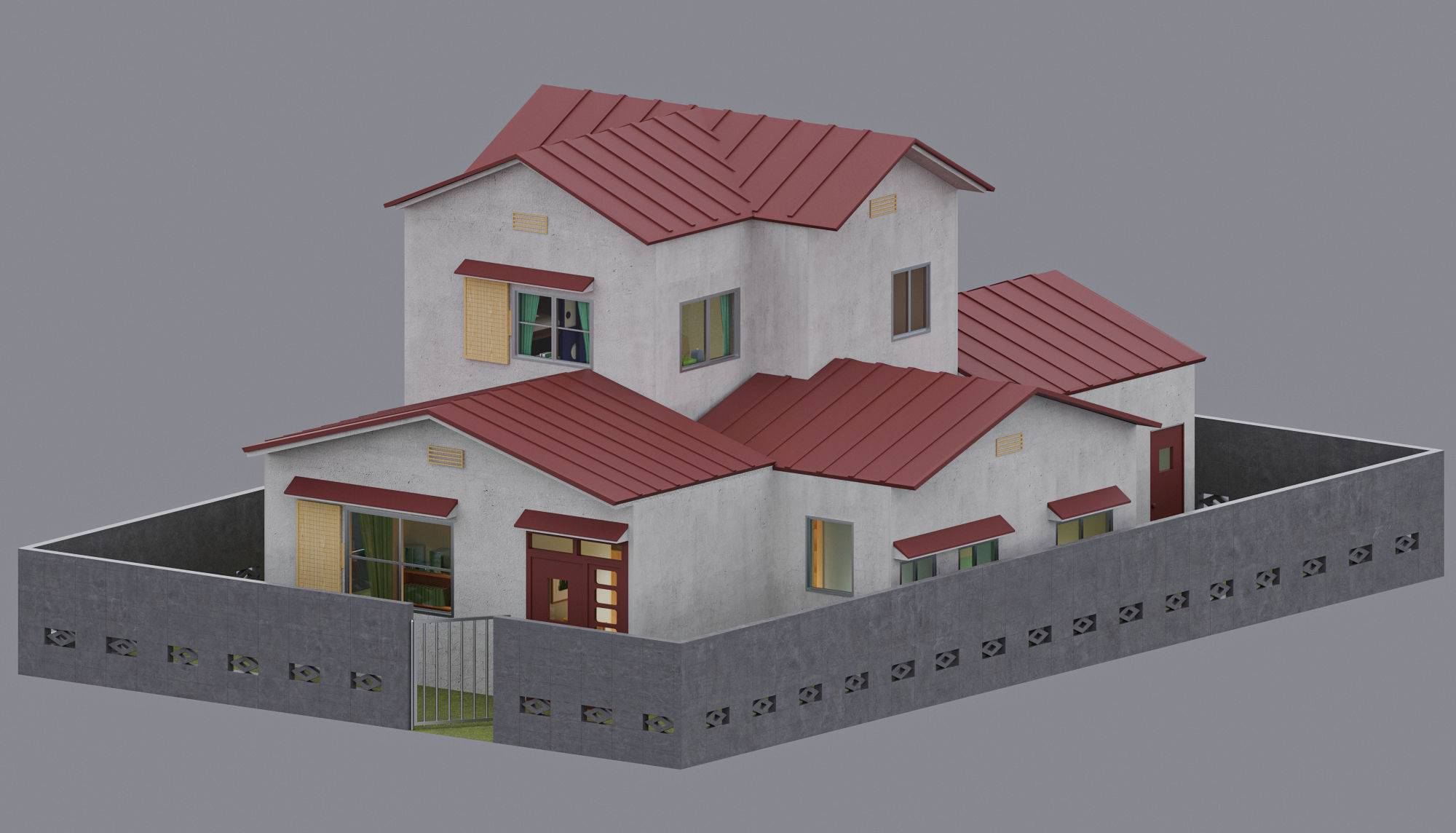 Nobita House 3D model 3D model_12