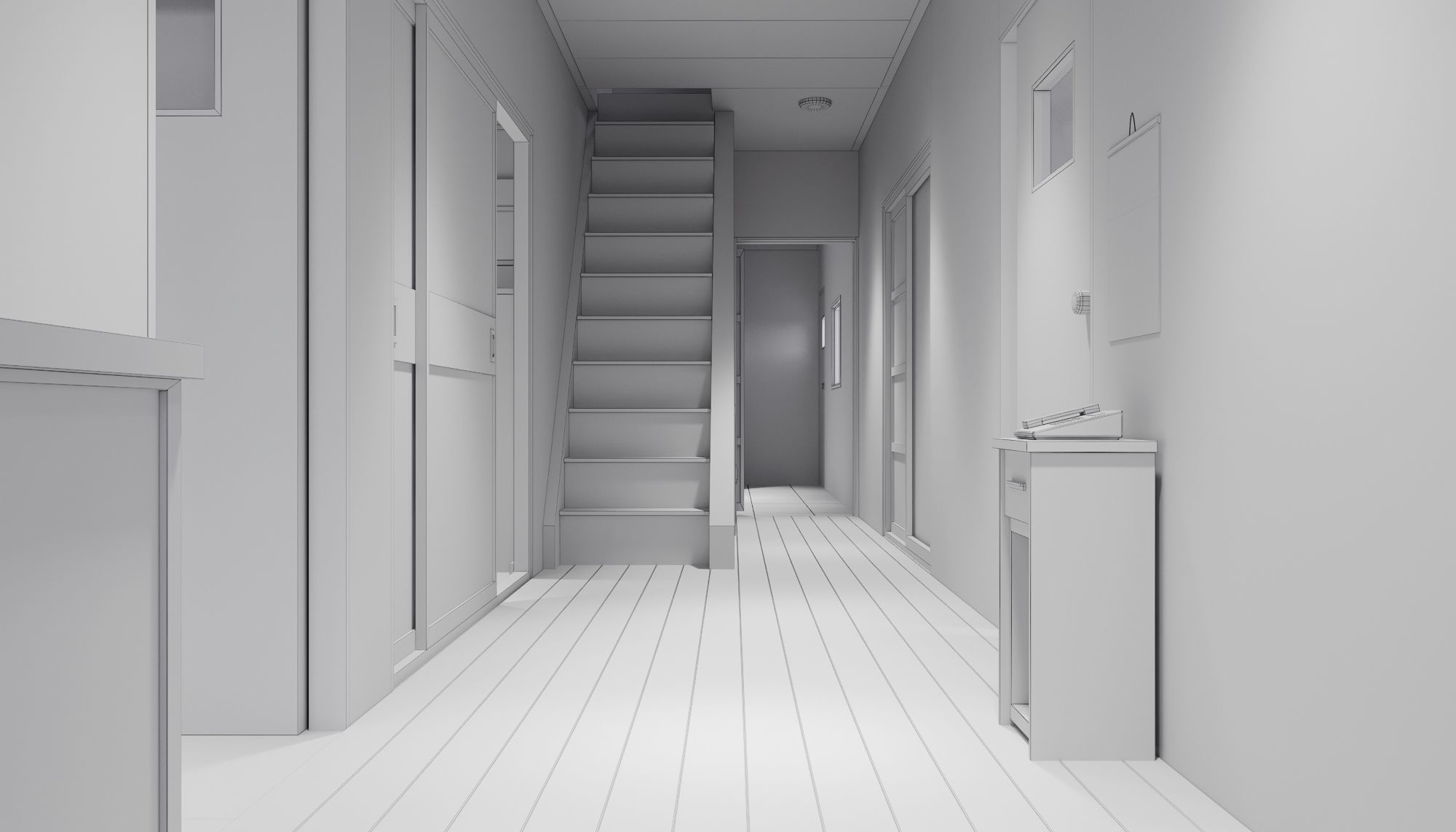 Nobita House 3D model 3D model_18