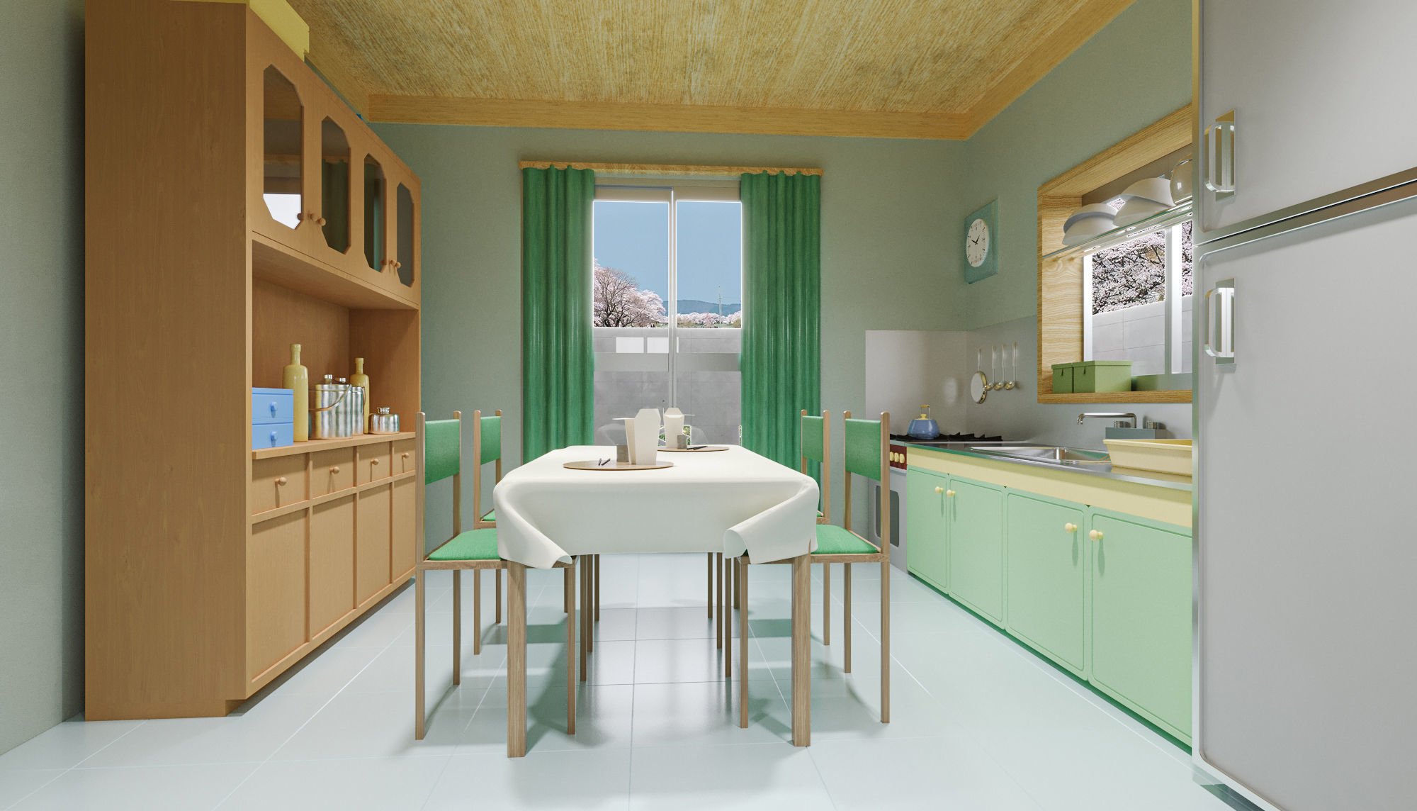 Nobita House 3D model 3D model_3