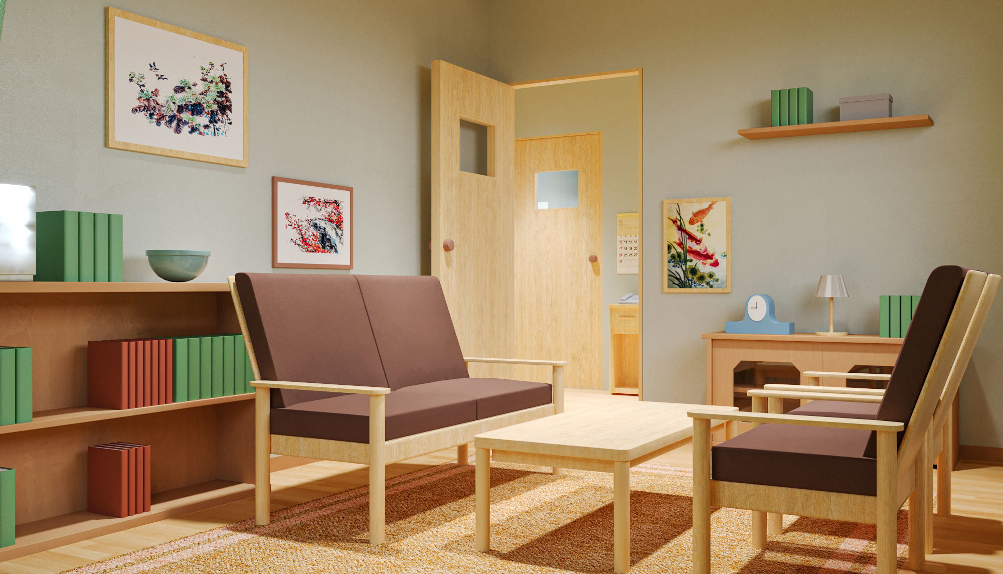 Nobita House 3D model 3D model_8