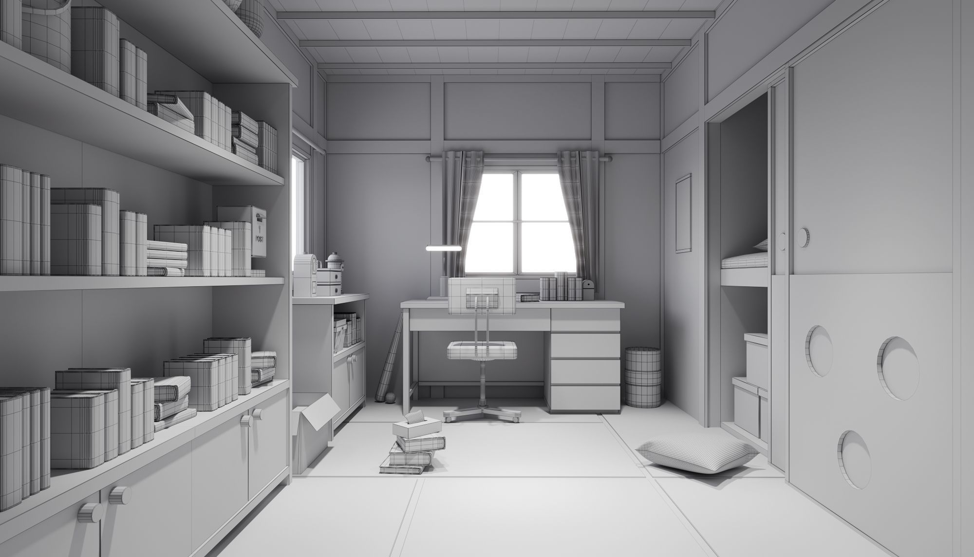 Nobita House 3D model 3D model_15