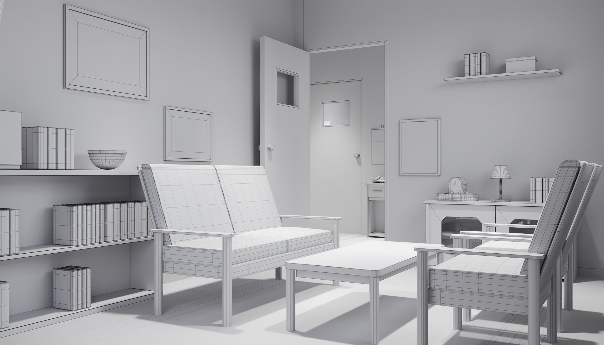 Nobita House 3D model 3D model_19