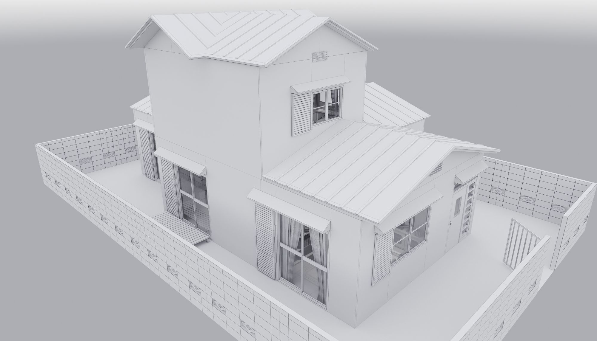 Nobita House 3D model 3D model_14