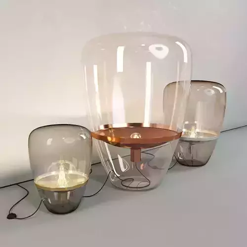 Brokis - Floor Lamps Balloons PC856-857-858 3D model