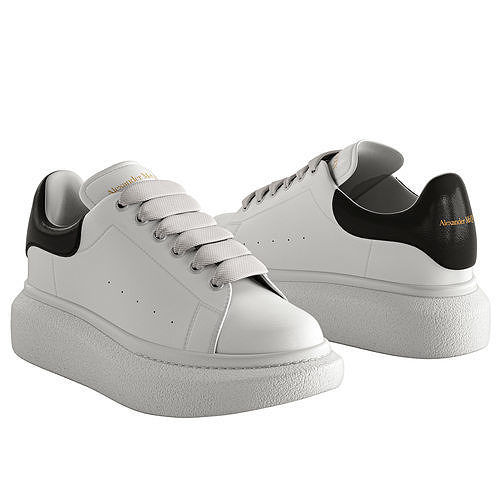 ALEXANDER MCQUEEN OVERSIZED  FASHION SNEAKER  Low-poly 3D model