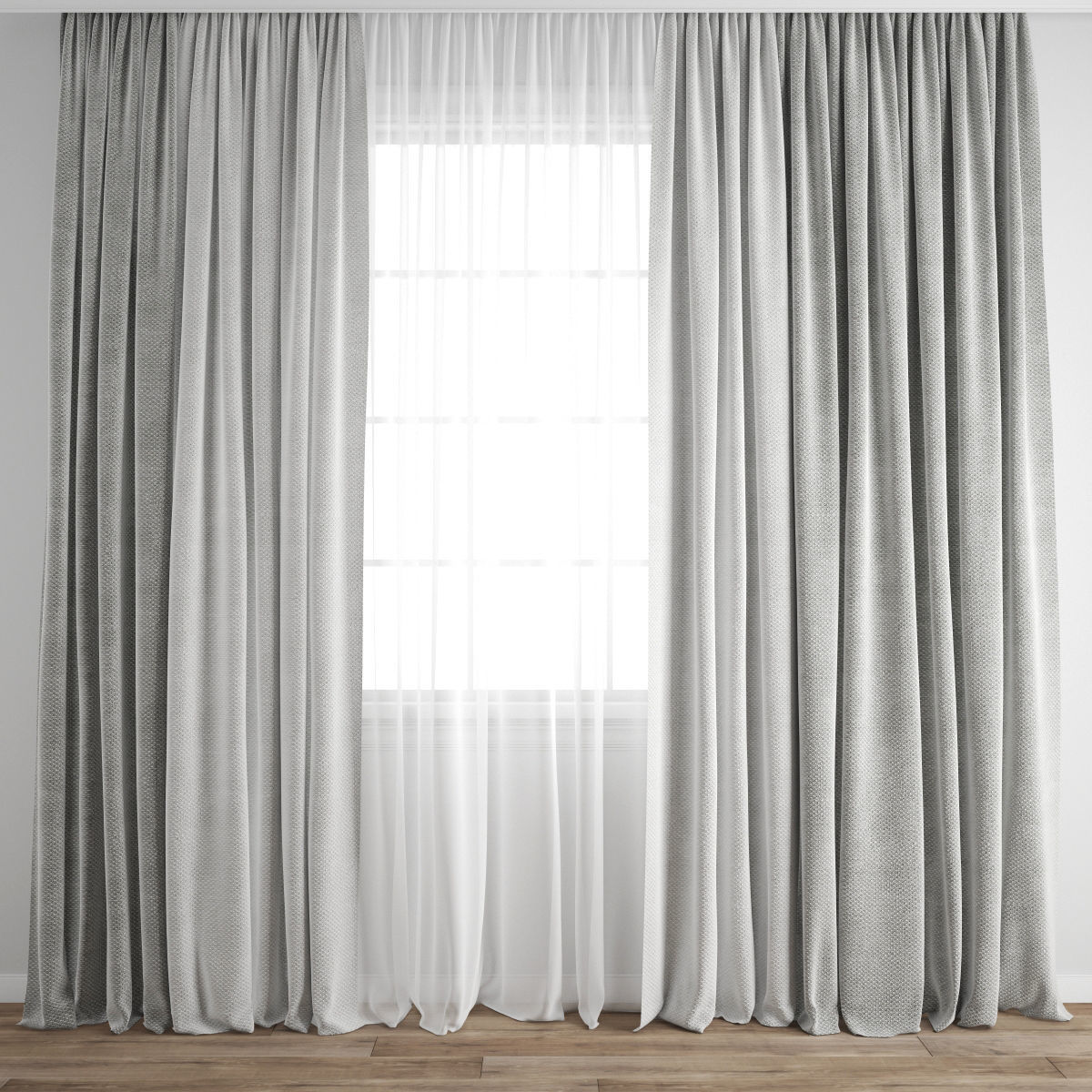 Curtain 520 3D model_3