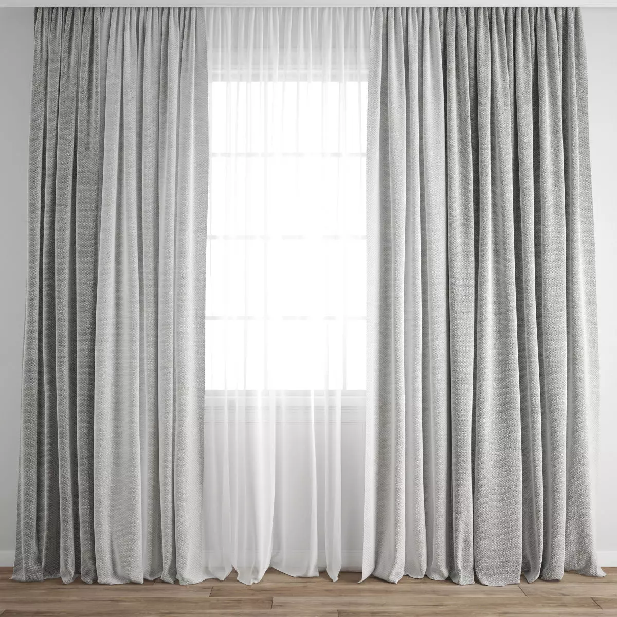 Curtain 520 3D model_0