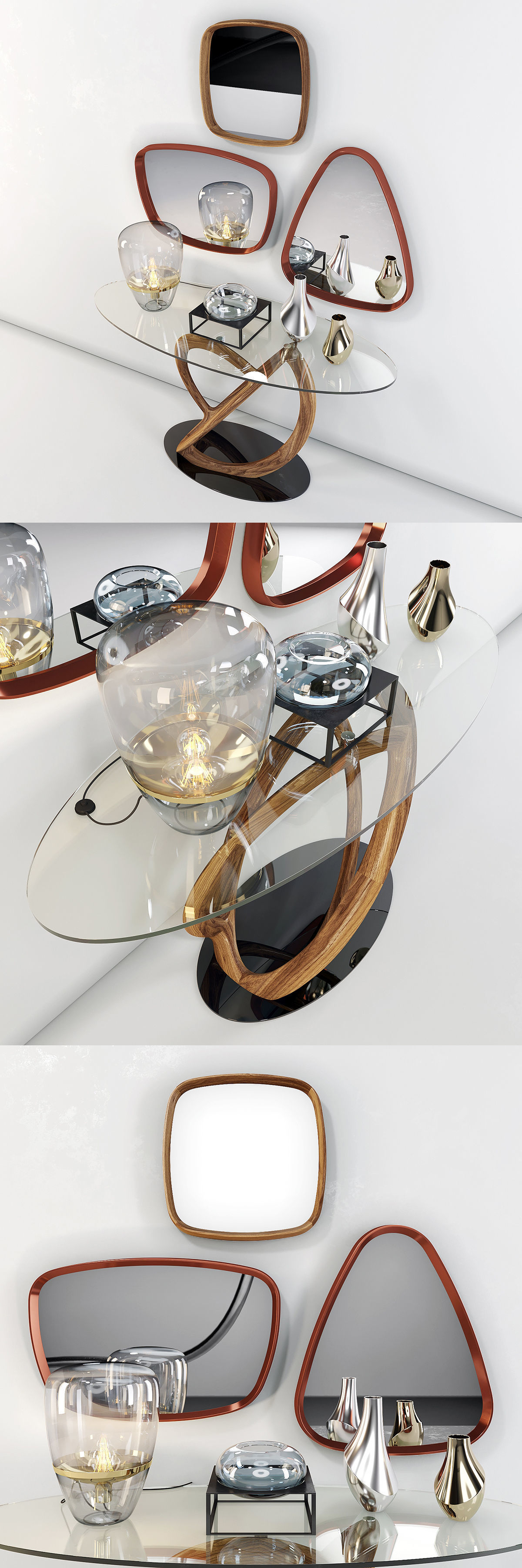 Porada Kosmo - Console 3D model_1