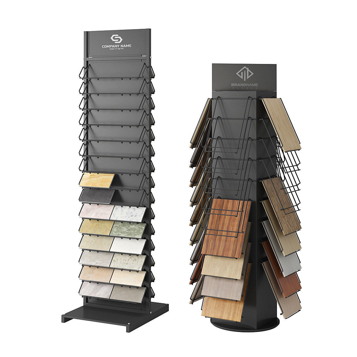 Exhibition stand 8 3D model_1