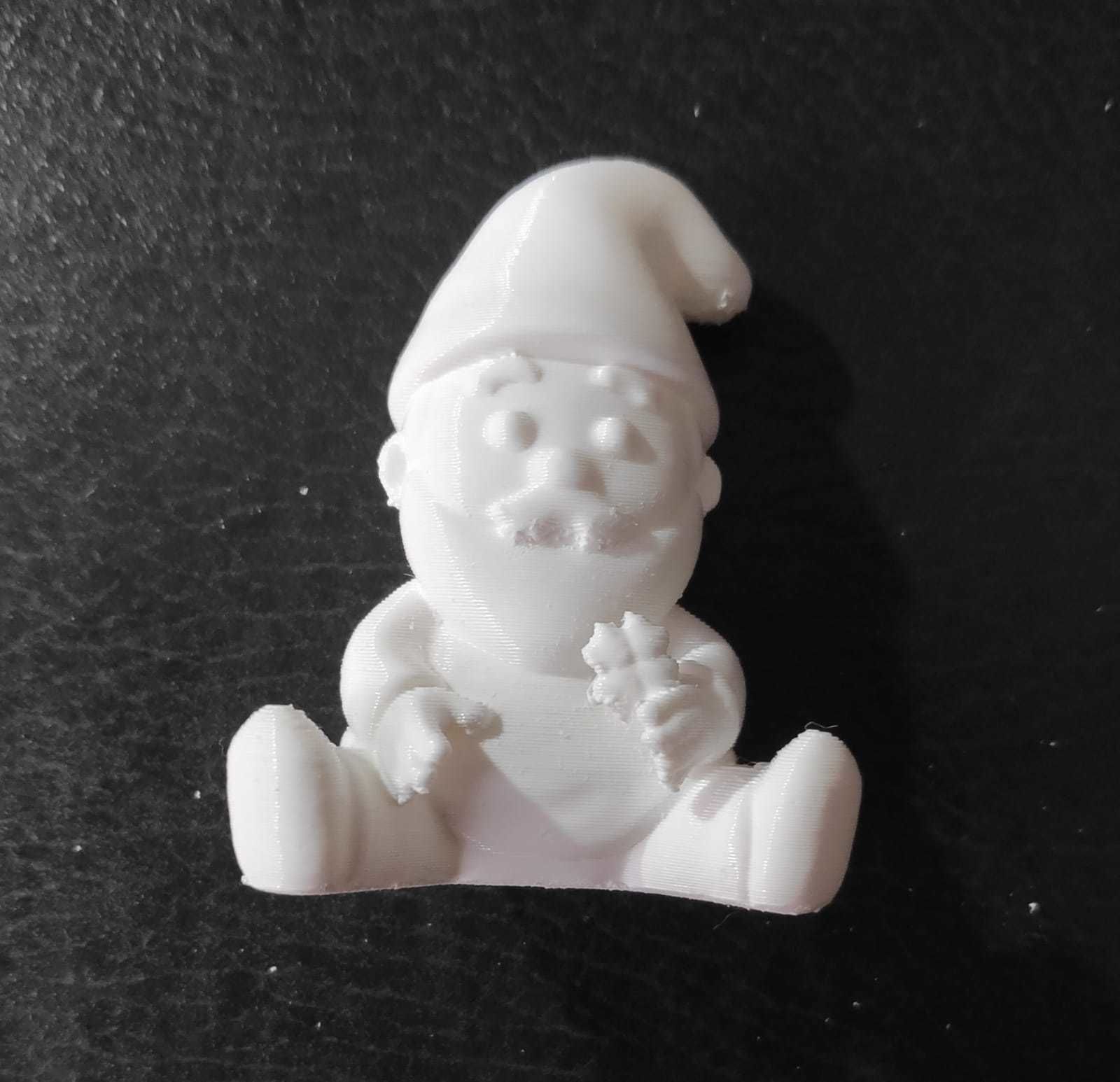 Gnome Clover 3D print model_3