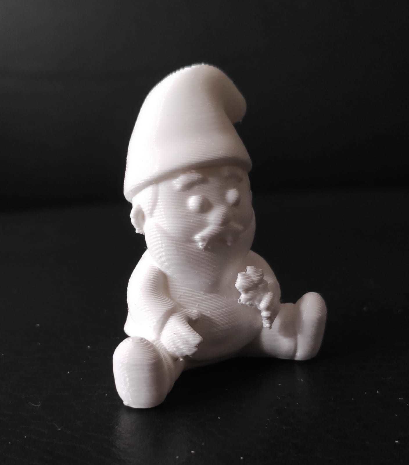 Gnome Clover 3D print model_7